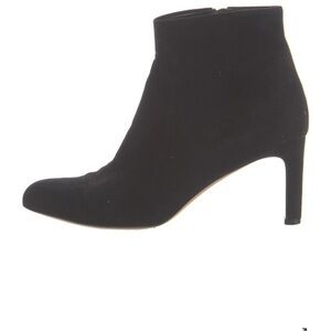 Salvatore Ferragamo Black Suede Ankle Booties